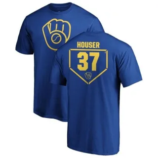 Adrian Houser Milwaukee Brewers RBI T-Shirt - Royal