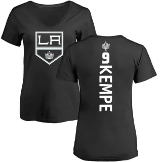 Adrian Kempe Women's Los Angeles Kings Backer T-Shirt - Black