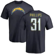 Adrian Phillips Los Angeles Chargers Name & Number T-Shirt - Navy