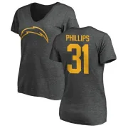 Adrian Phillips Women's Los Angeles Chargers One Color T-Shirt - Ash