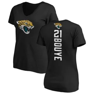 A.J. Bouye Women's Jacksonville Jaguars Backer Slim Fit T-Shirt - Black