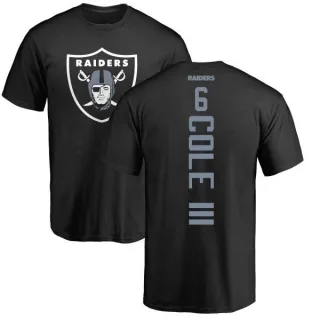 A.J. Cole III Oakland Raiders Backer T-Shirt - Black