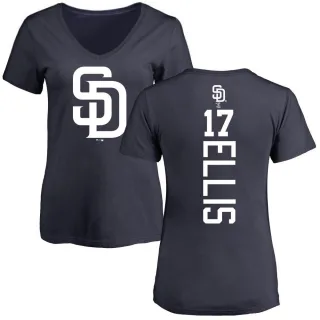 A.J. Ellis Women's San Diego Padres Backer Slim Fit T-Shirt - Navy