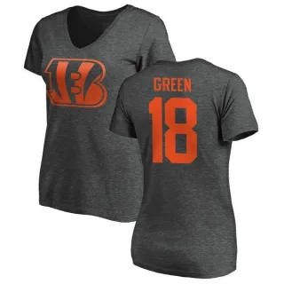 A.J. Green Women's Cincinnati Bengals One Color T-Shirt - Ash