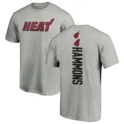 A.J. Hammons Miami Heat Ash Backer T-Shirt