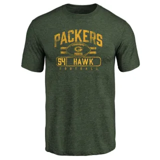 A.J. Hawk Green Bay Packers Flanker Tri-Blend T-Shirt - Green