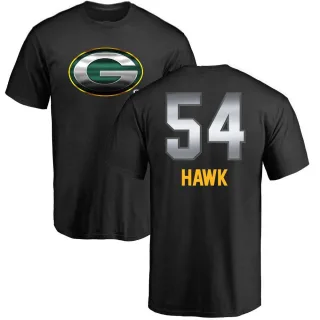 A.J. Hawk Green Bay Packers Midnight Mascot T-Shirt - Black