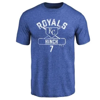 A.j. Hinch Kansas City Royals Base Runner Tri-Blend T-Shirt - Royal