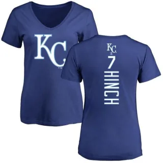 A.j. Hinch Women's Kansas City Royals Backer Slim Fit T-Shirt - Royal