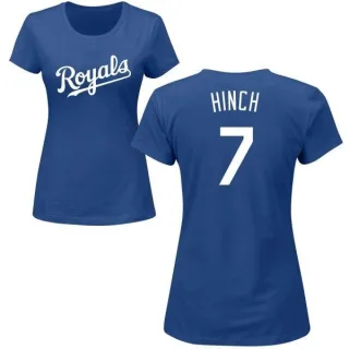 A.j. Hinch Women's Kansas City Royals Name & Number T-Shirt - Royal