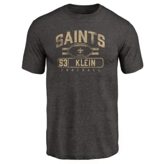 A.J. Klein New Orleans Saints Flanker Tri-Blend T-Shirt - Black