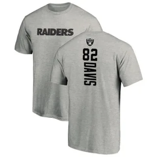 Al Davis Oakland Raiders Backer T-Shirt - Ash