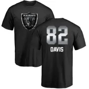 Al Davis Oakland Raiders Midnight Mascot T-Shirt - Black