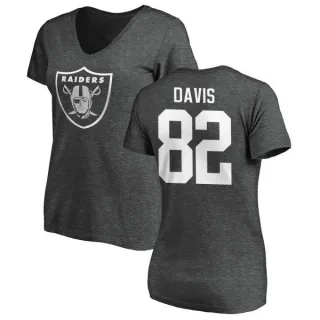 Al Davis Women's Oakland Raiders One Color T-Shirt - Ash