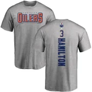 Al Hamilton Edmonton Oilers Backer T-Shirt - Ash