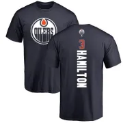 Al Hamilton Edmonton Oilers Backer T-Shirt - Navy