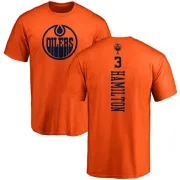 Al Hamilton Edmonton Oilers One Color Backer T-Shirt - Orange