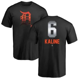 Al Kaline Detroit Tigers Midnight Mascot T-Shirt - Black