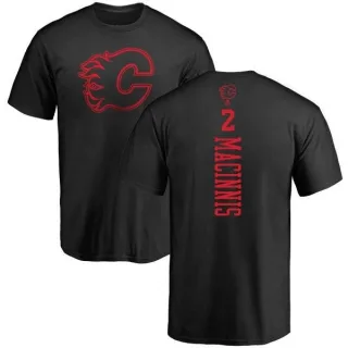 Al MacInnis Calgary Flames One Color Backer T-Shirt - Black