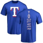 Al Oliver Texas Rangers Backer T-Shirt - Royal