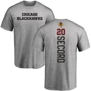 Al Secord Chicago Blackhawks Backer T-Shirt - Ash