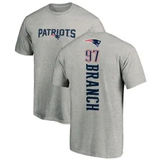 Alan Branch New England Patriots Backer T-Shirt - Ash