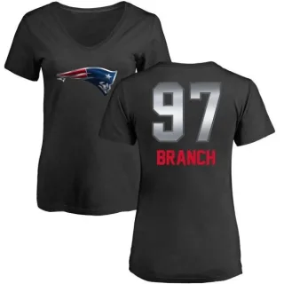 Alan Branch Women's New England Patriots Midnight Mascot T-Shirt - Black