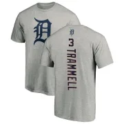 Alan Trammell Detroit Tigers Backer T-Shirt - Ash