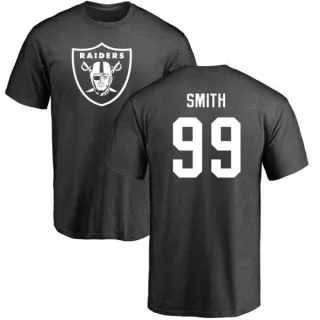 Aldon Smith Oakland Raiders One Color T-Shirt - Ash