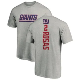 Aldrick Rosas New York Giants Backer T-Shirt - Ash