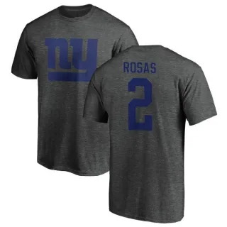 Aldrick Rosas New York Giants One Color T-Shirt - Ash