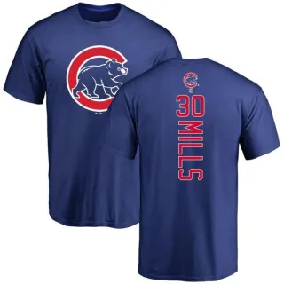 Alec Mills Chicago Cubs Backer T-Shirt - Royal