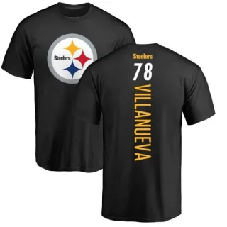 Alejandro Villanueva Pittsburgh Steelers Backer T-Shirt - Black