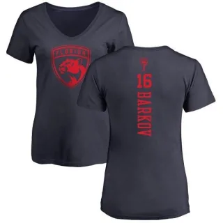 Aleksander Barkov Women's Florida Panthers One Color Backer T-Shirt - Navy