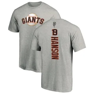 Alen Hanson San Francisco Giants Backer T-Shirt - Ash