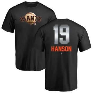 Alen Hanson San Francisco Giants Midnight Mascot T-Shirt - Black