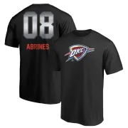 Alex Abrines Oklahoma City Thunder Black Midnight Mascot T-Shirt