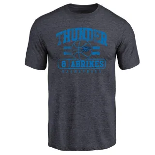 Alex Abrines Oklahoma City Thunder Navy Baseline Tri-Blend T-Shirt