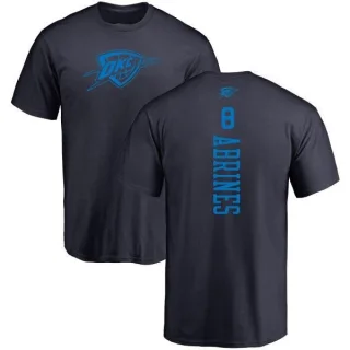 Alex Abrines Oklahoma City Thunder Navy One Color Backer T-Shirt