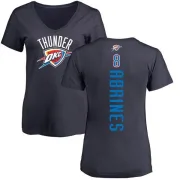 Alex Abrines Women's Oklahoma City Thunder Navy Backer T-Shirt