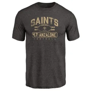 Alex Anzalone New Orleans Saints Flanker Tri-Blend T-Shirt - Black