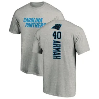 Alex Armah Carolina Panthers Backer T-Shirt - Ash