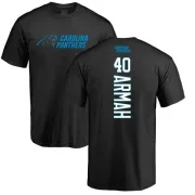 Alex Armah Carolina Panthers Backer T-Shirt - Black