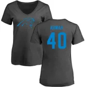 Alex Armah Women's Carolina Panthers One Color T-Shirt - Ash