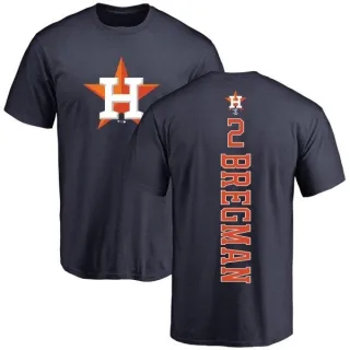 Alex Bregman Houston Astros Backer T-Shirt - Navy