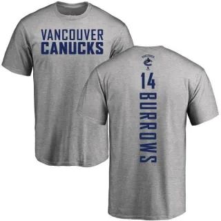 Alex Burrows Vancouver Canucks Backer T-Shirt - Ash