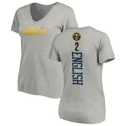 Alex English Women's Denver Nuggets Ash Backer T-Shirt