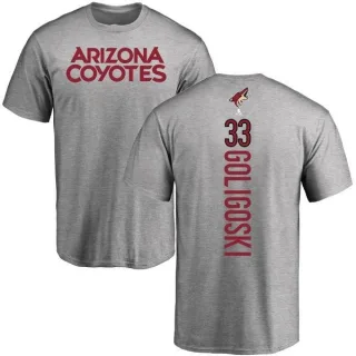 Alex Goligoski Arizona Coyotes Backer T-Shirt - Ash