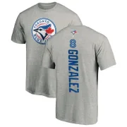 Alex Gonzalez Toronto Blue Jays Backer T-Shirt - Ash