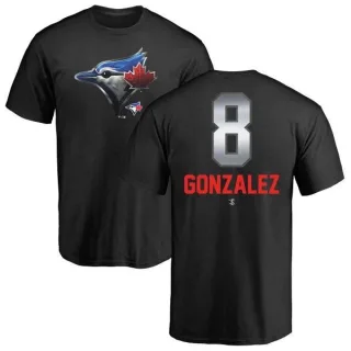 Alex Gonzalez Toronto Blue Jays Midnight Mascot T-Shirt - Black